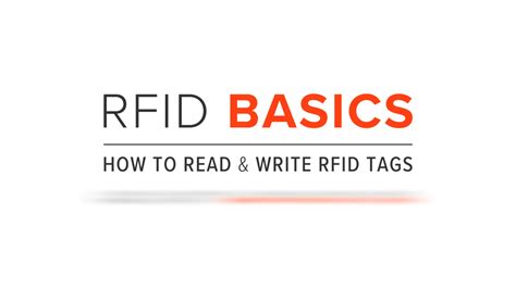 RFID Basics: How to Read and Write Tags 